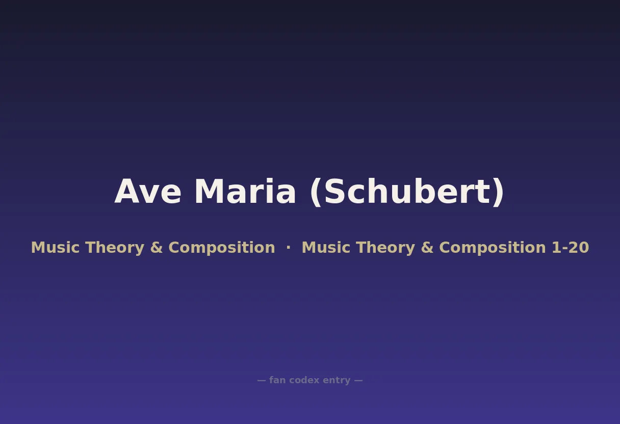Ave Maria (Schubert)